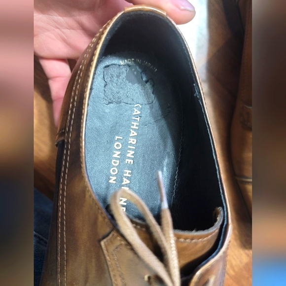 Katharine Hamnett London Dress Shoes Size 27 Made In JAPAN Leather - Picture 9 of 10